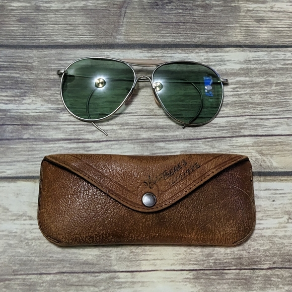 American Optical Accessories Vintage American Optical Ww2 Aviator